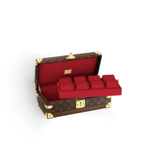 Caja Colección 8 Relojes Con espacio para Documentos / Roja